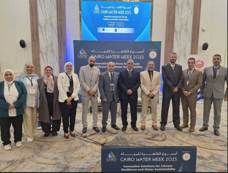 A glimpse of the participation of researchers and engineers from the Hydraulics Research Institute and African trainees involved in the first training course currently being organized at the institute under the title “Hydraulic Models and Their Applications in River Management”